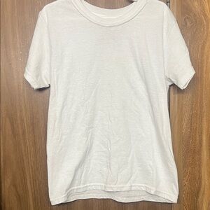 Hanes White Cotton Tee